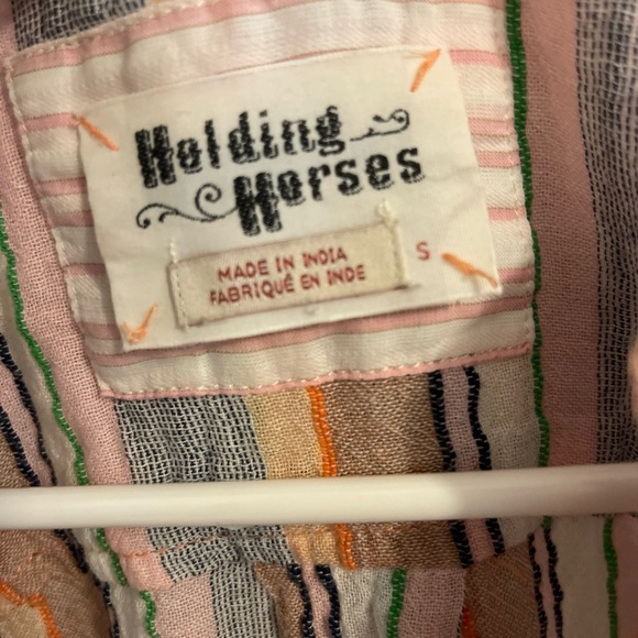 Anthropologie Multicolor Striped Sleeveless Tunic - Picture 5 of 5